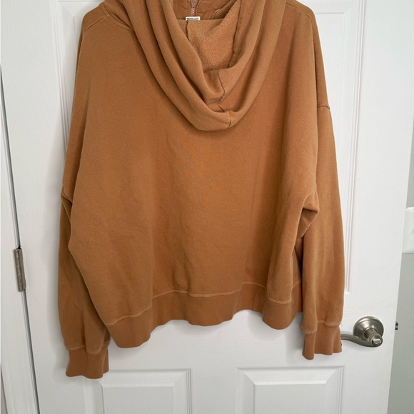 Victorias Secret Pink Hoodie Brown Full Zip Dog Embroidered Logo Size XXL - Picture 8 of 8